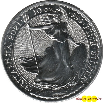 2021 10oz Silver BRITANNIA